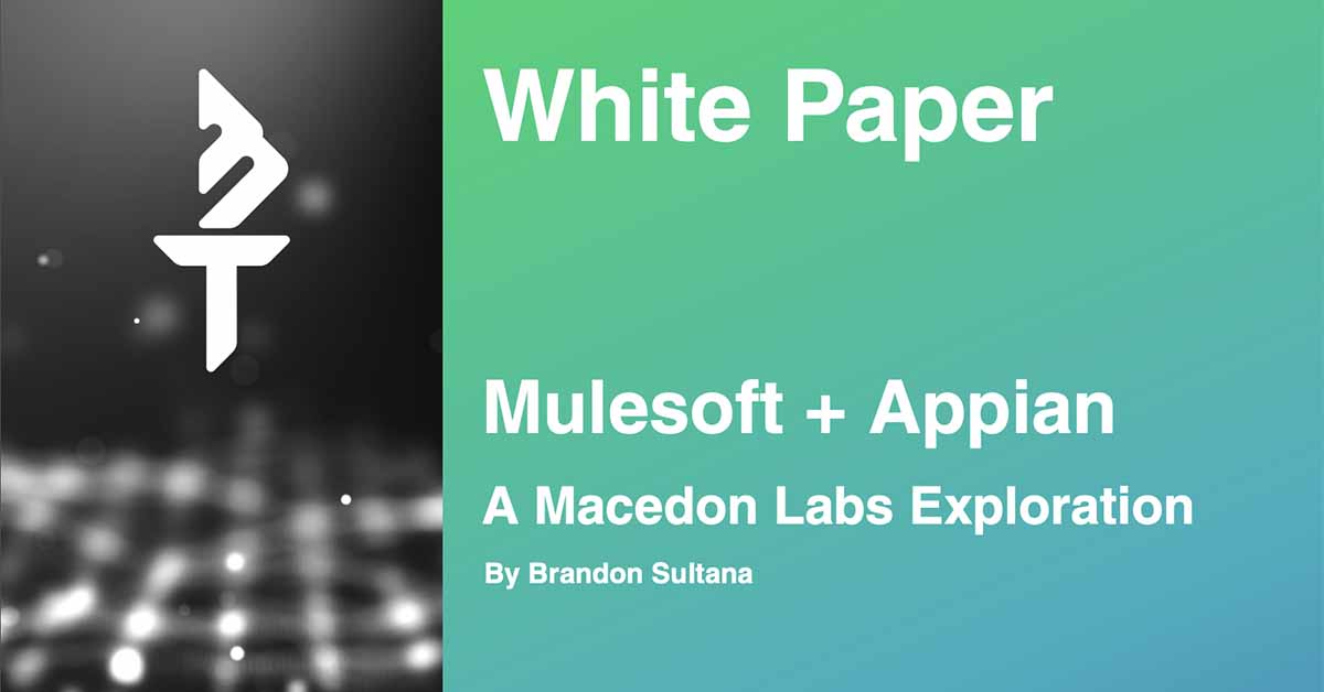 Mulesoft + Appian